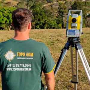 Levantamento planialtimétrico cadastral em Sorocaba da TOPO ADM