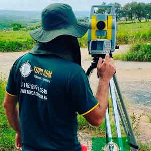 Topografia em Sorocaba da TOPO ADM