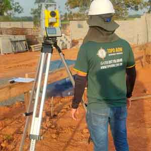 Topografia para obras da TOPO ADM